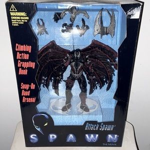 Todd Mcfarlane’s Spawn Ultra Action Figure Spawn the Movie 🎥 Attack Spawn 🧸‌‌